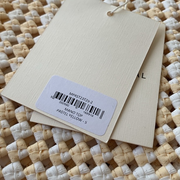 Anthropologie magali pascal Mano macrame top new with tags size small - Picture 12 of 13